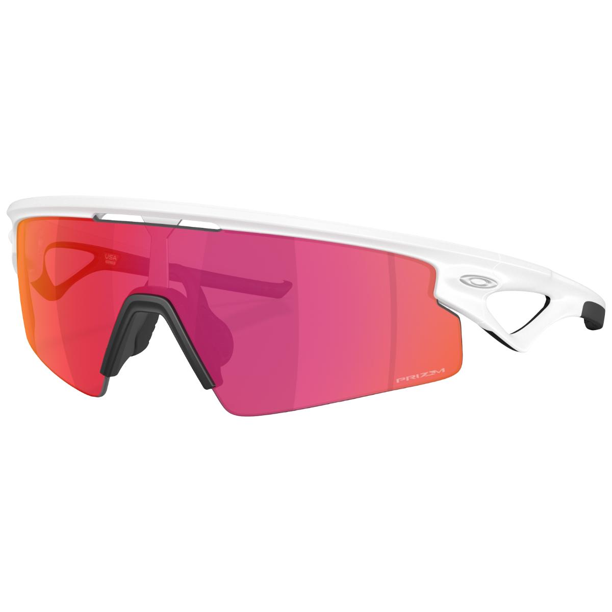 Ochelari de soare Oakley Sphaera Strike Matte White / Prizm Field