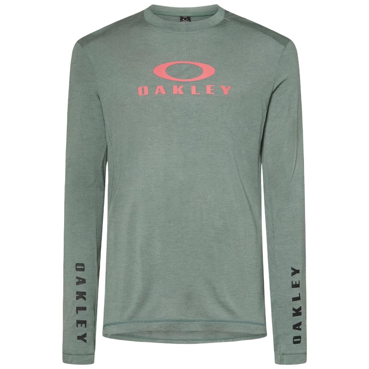 Bluza barbati Oakley Seeker Flow SS 2026-Verde-S