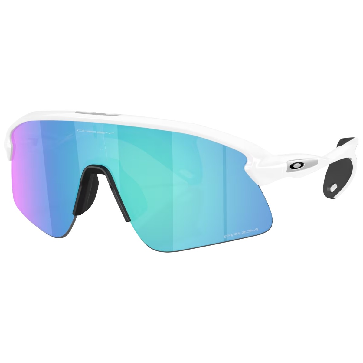 Ochelari de soare Oakley Stunt Devil Prizm Sapphire / Matte White
