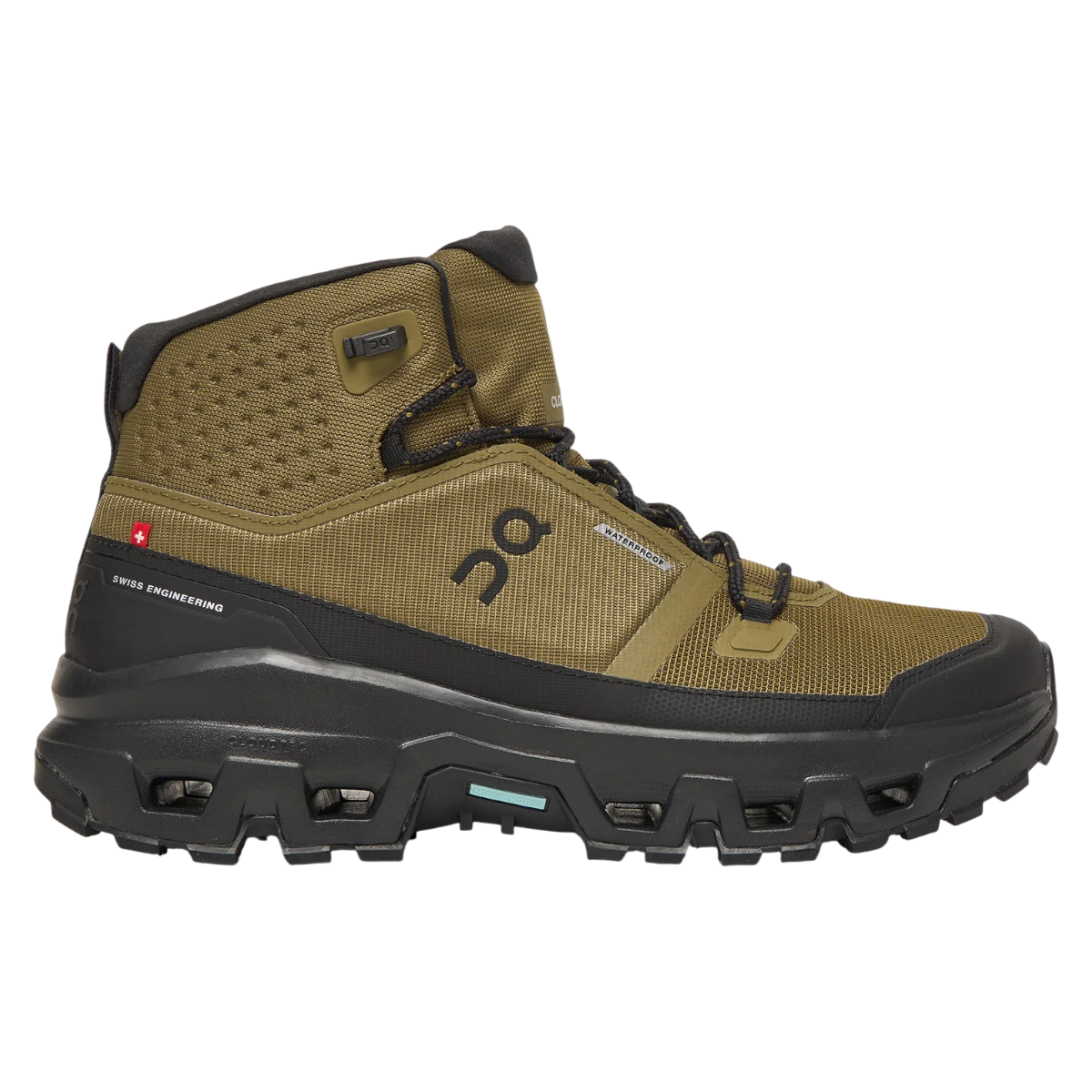 Bocanci trekking barbati On Cloudrock Mid Waterproof FW 2025-Kaki-44 1/2