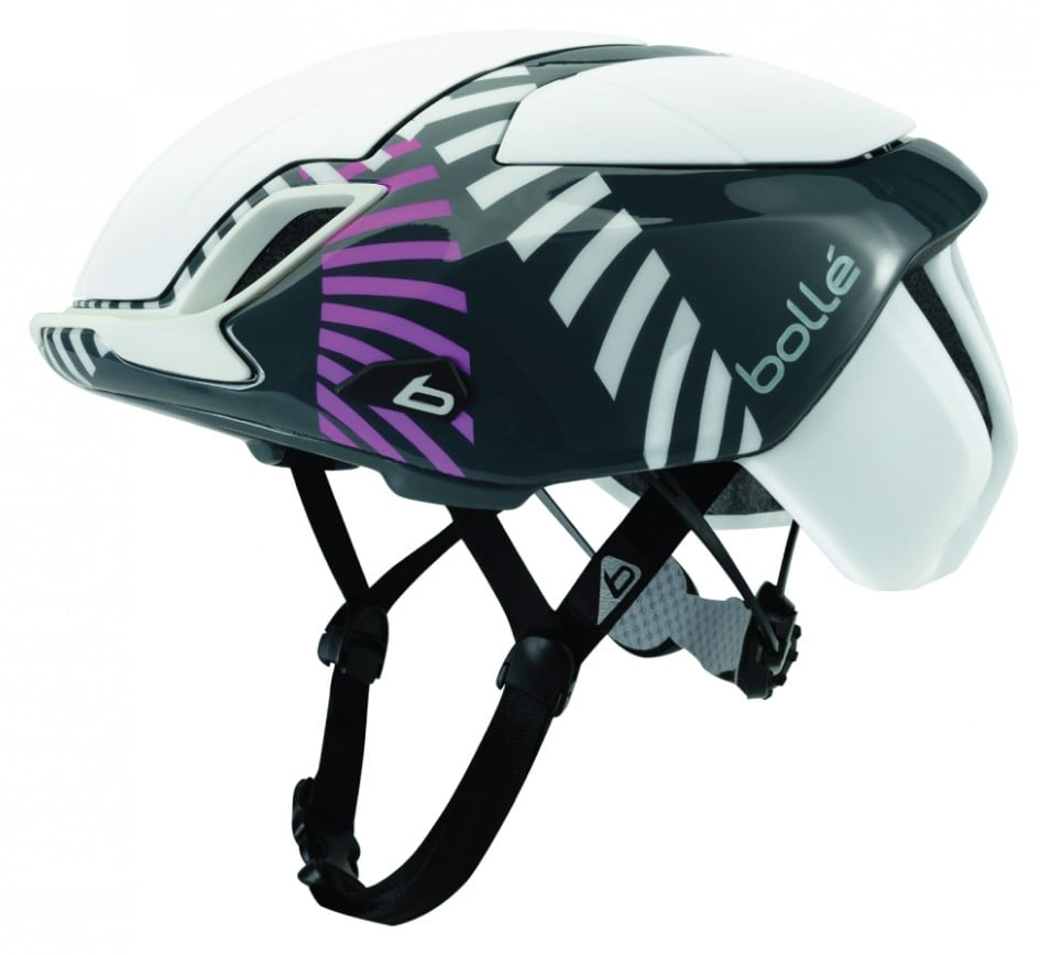 Casca ciclism Bolle The One Road Premium-Alb/Mov-58-62 cm