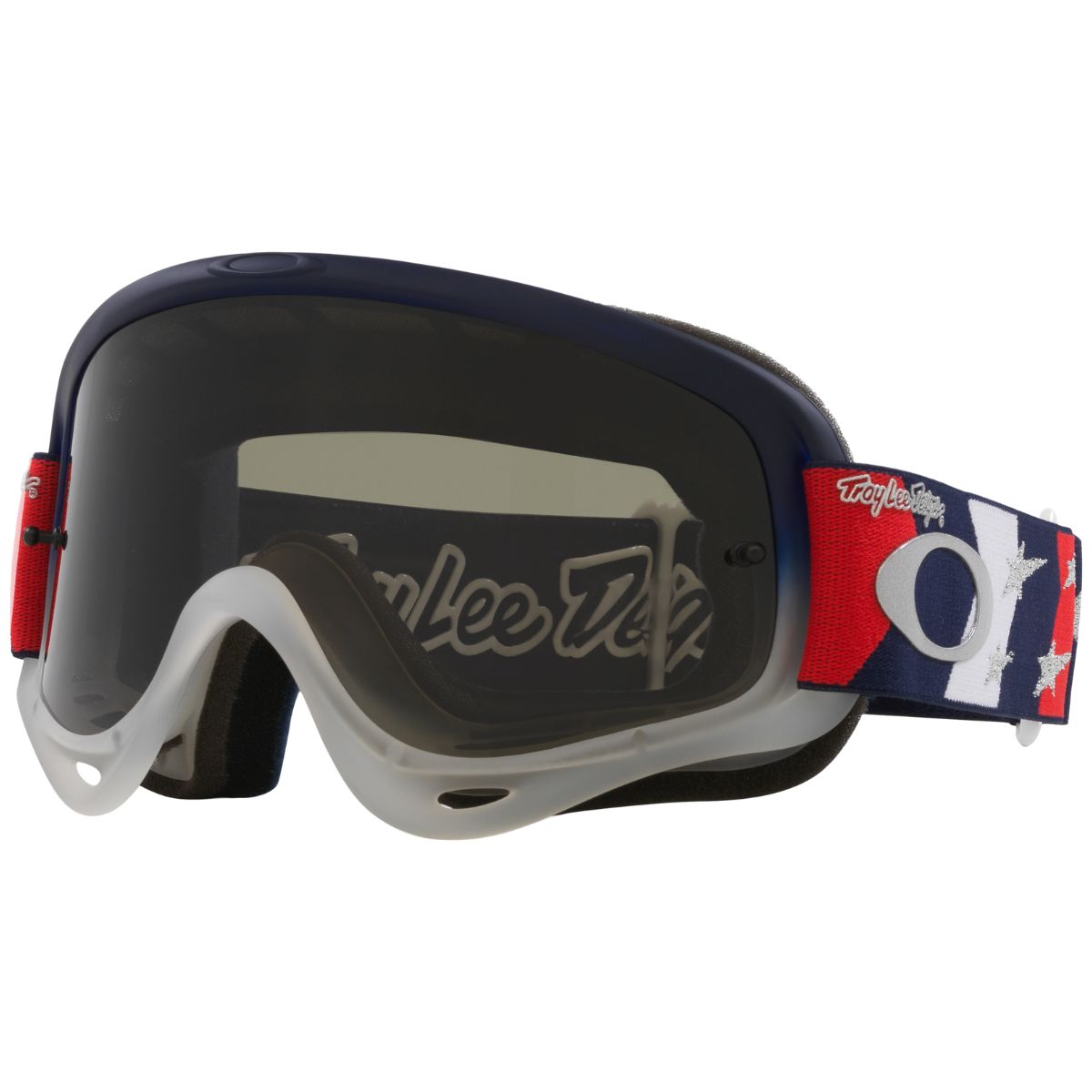 Ochelari Downhill Oakley O-Frame MX TLD RWB STARS / Dark Grey