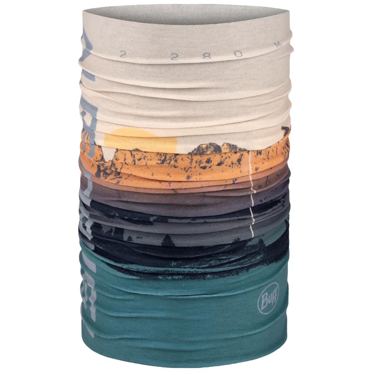 Bandana tubulara multifunctionala Buff Original EcoStretch Alp3 Di Siusi Peak Multi