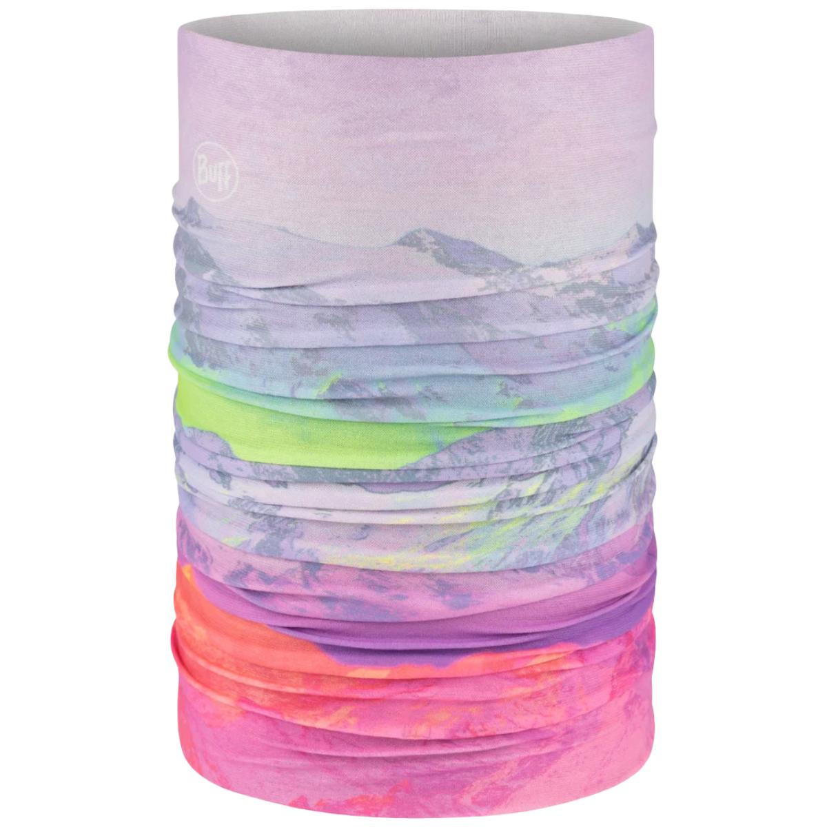 Bandana tubulara multifunctionala Buff Original EcoStretch Arci Lilac Ice
