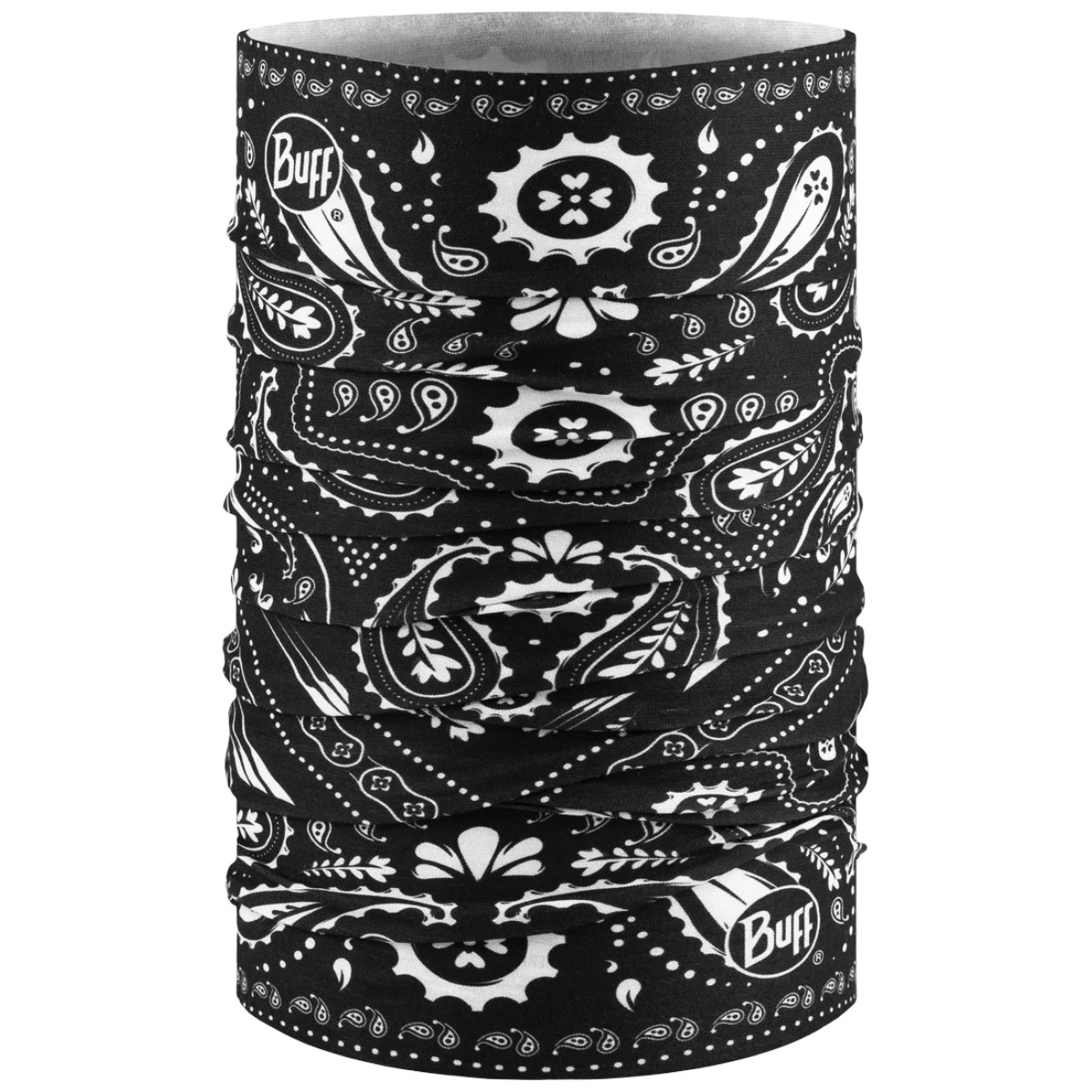 Bandana tubulara multifunctionala Buff Original Ecostretch Cashmere Black