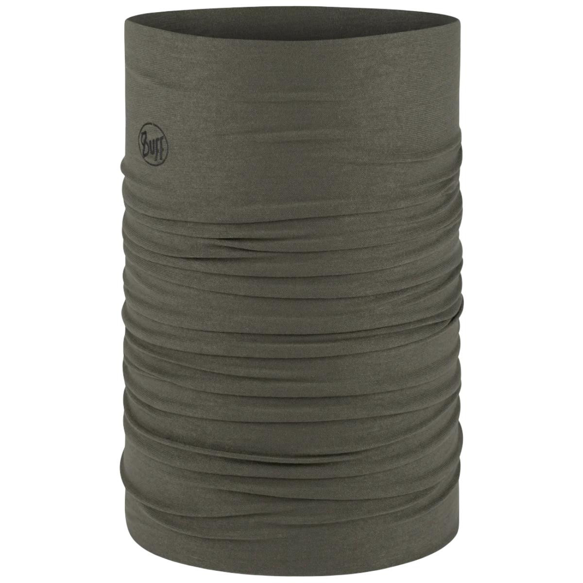 Bandana tubulara multifunctionala Buff Original EcoStretch Solid Beetle Green
