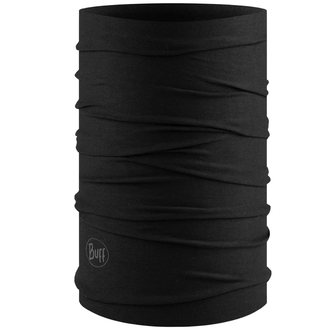 Bandana tubulara multifunctionala Buff Original Ecostretch Solid Black