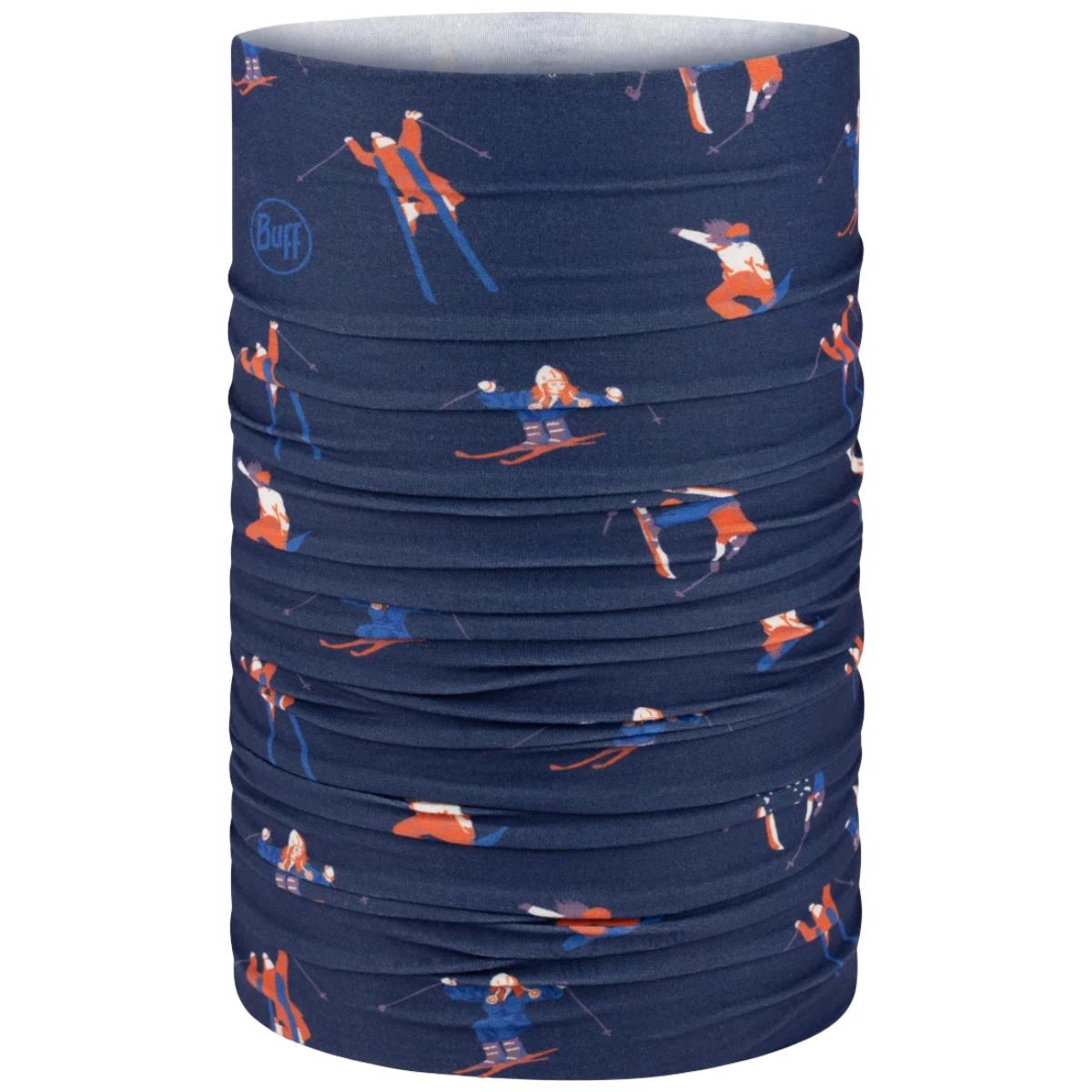 Bandana tubulara multifunctionala Buff Original EcoStretch Tinsu Navy