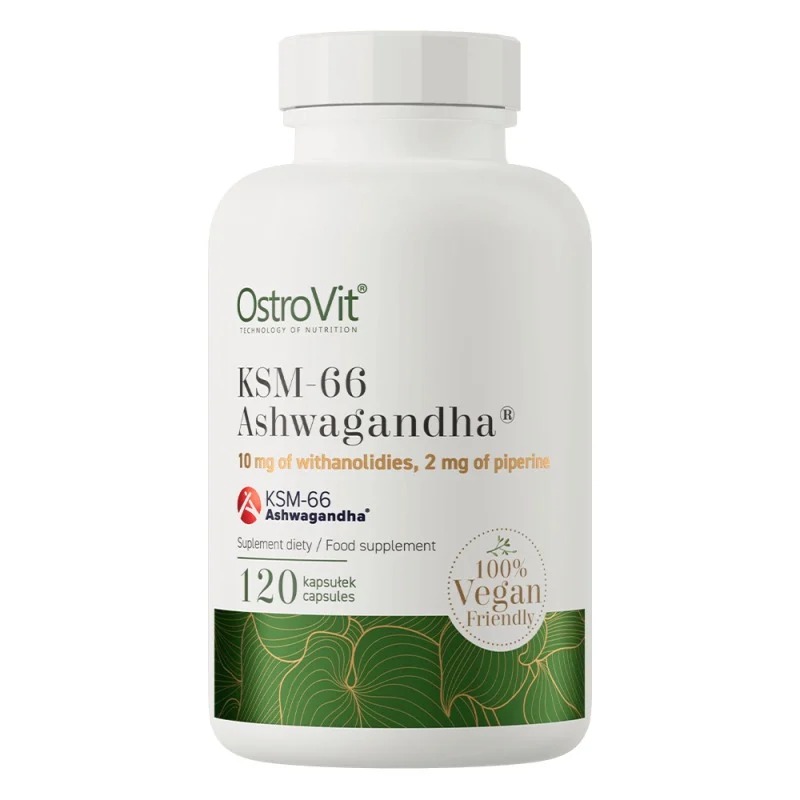 Supliment alimentar Ashwagandha KSM-66 OstroVit 120 capsule