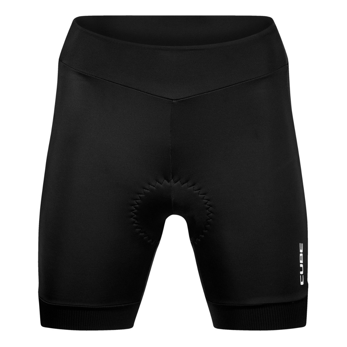 Pantaloni scurti ciclism dama Cube Blackline