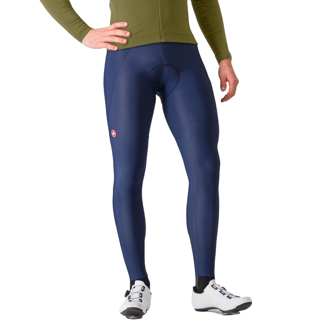Pantaloni ciclism lungi cu bretele barbati Castelli Espresso FW 2024