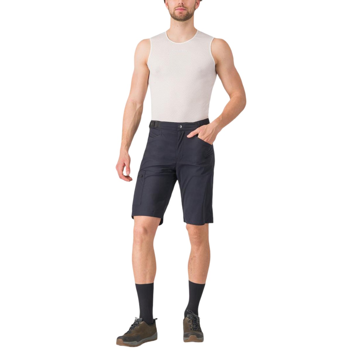 Pantaloni scurti ciclism barbati Castelli Unlimited Adventure