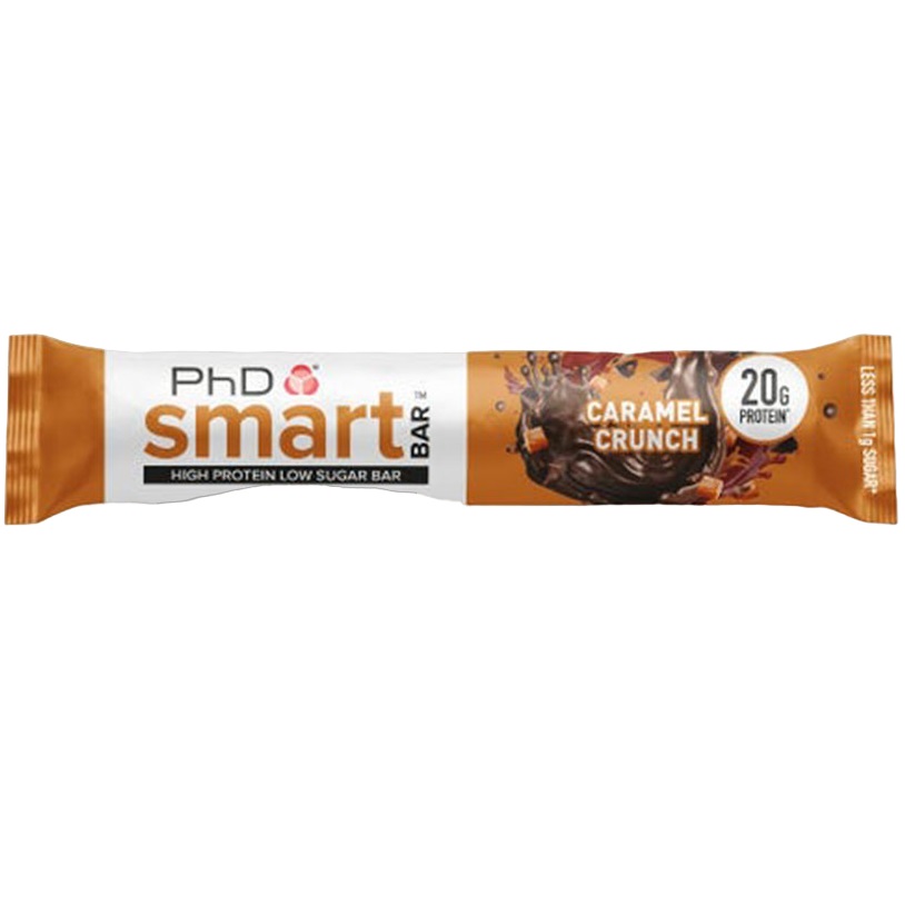 Baton proteic PhD Smart Bar Aroma de Caramel Crocant, 64g