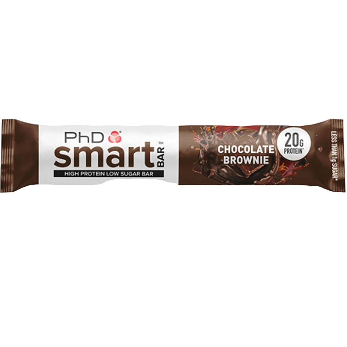 Baton proteic PhD Smart Bar Aroma de Ciocolata Brownie, 64g