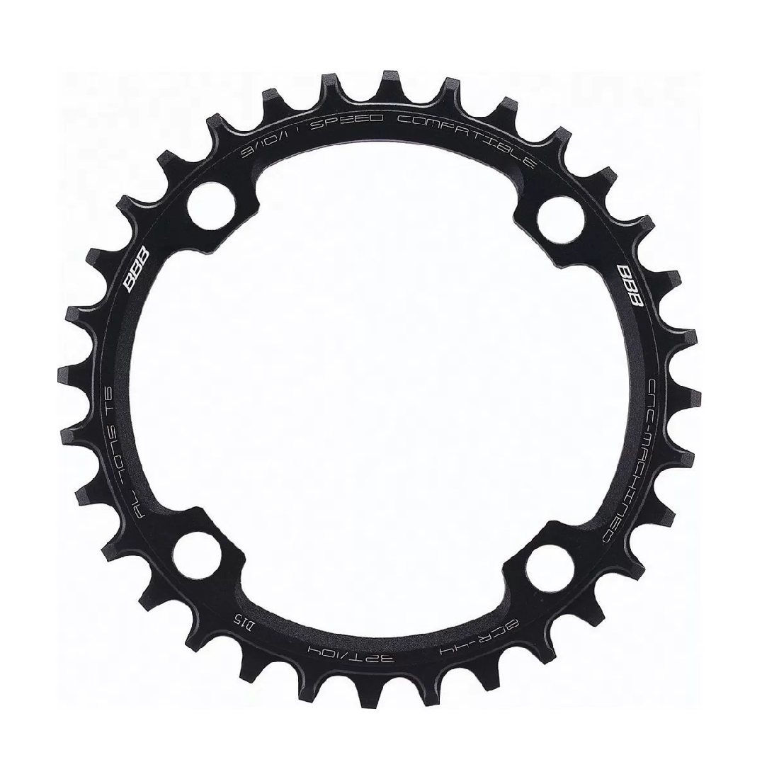 Placa pedalier BBB MTB Gear 32T/104 mm