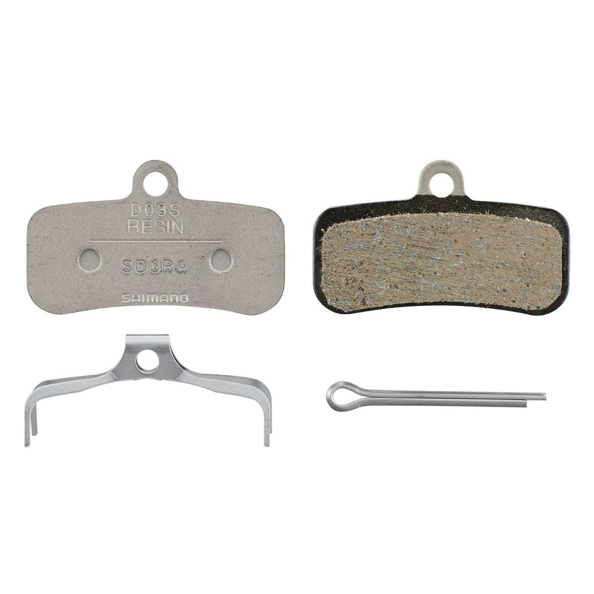 Placute frana Shimano D03S-RX resin, Vrac