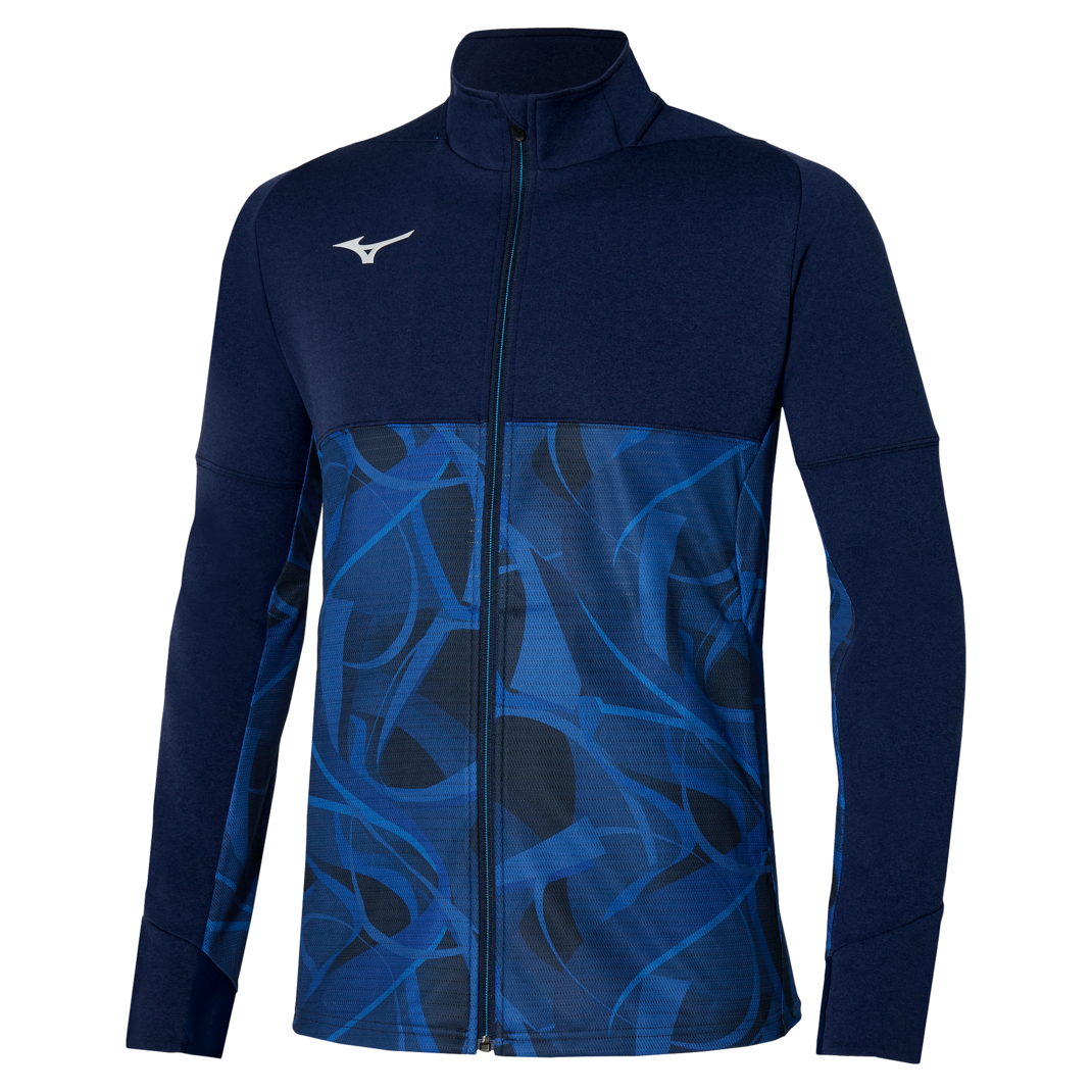 Jacheta alergare barbati Mizuno Editie Limitata Paris Athlete Hybrid-Albastru-XL