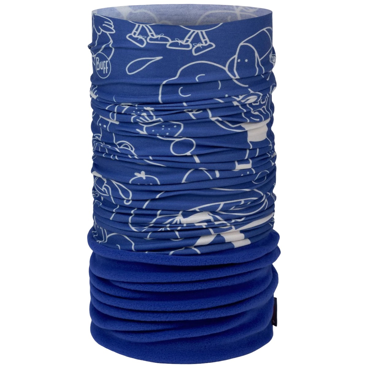 Bandana tubulara multifunctionala copii Buff Polar Carty Ultramarine