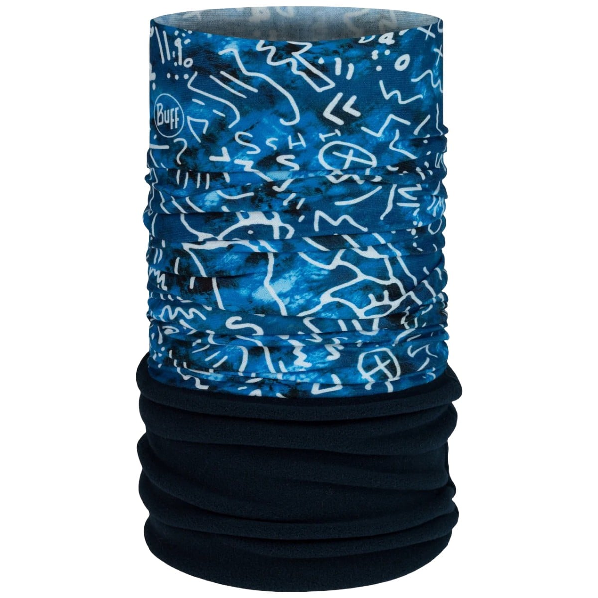 Bandana tubulara multifunctionala copii Buff Polar Tivat Blue