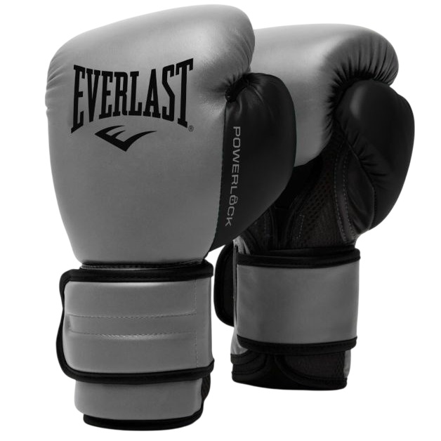 Manusi box Everlast Powerlock 2R-Gri/Negru-10 oz