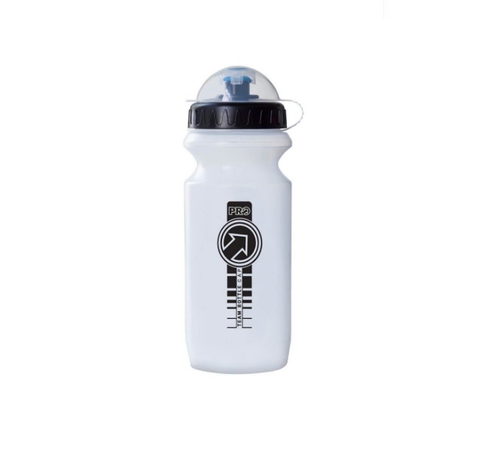 Bidon apa Pro Team WCap-Alb-600 ml