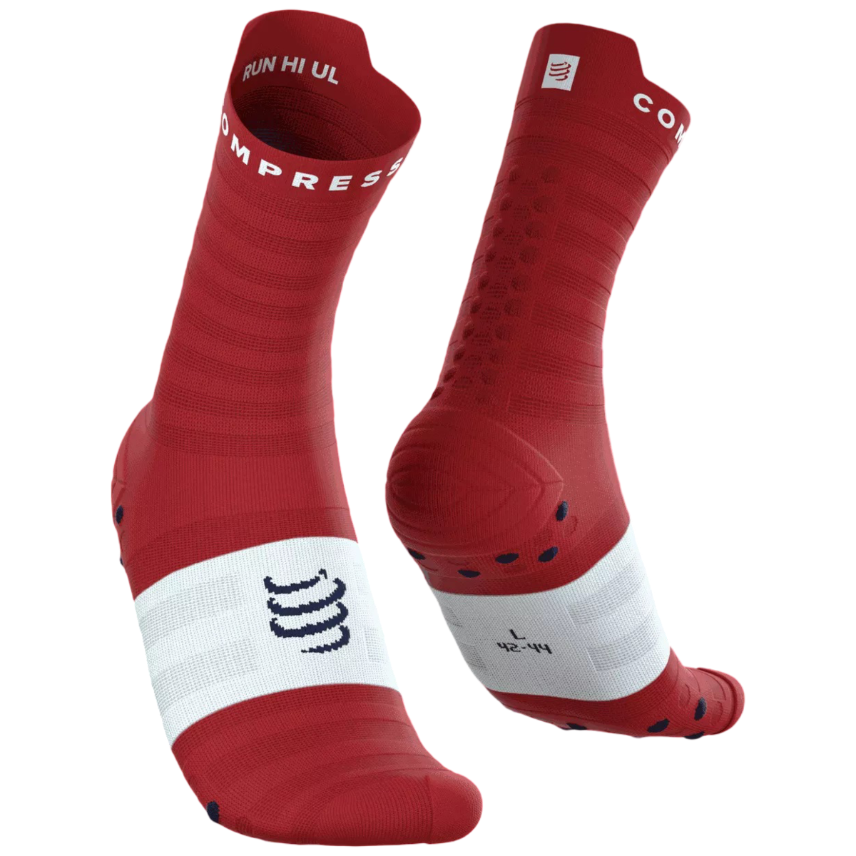 Sosete compresie alergare Compressport Pro Racing v4.0 Ultralight Run High FW 2026