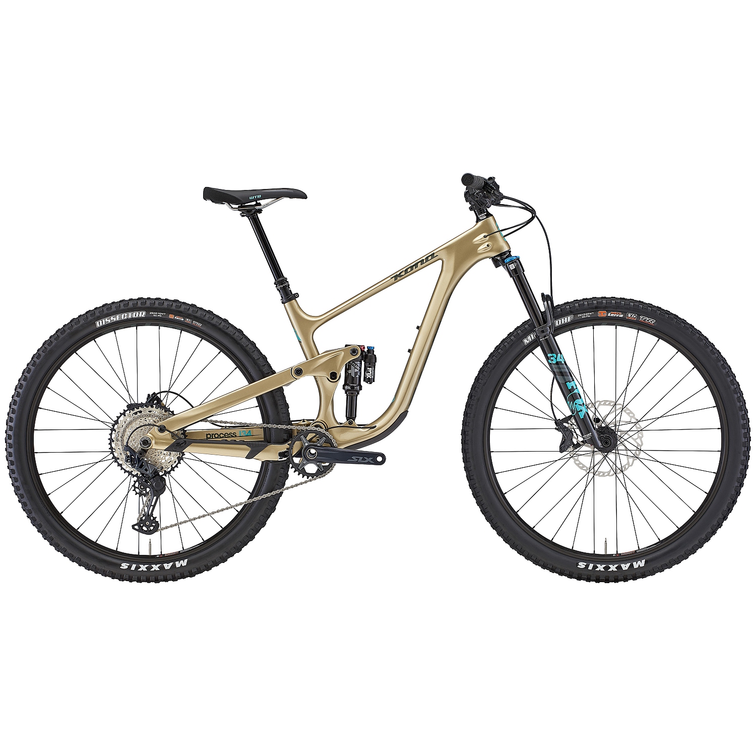 Bicicleta MTB Kona Process 134 Carbon 29''-Maro-M