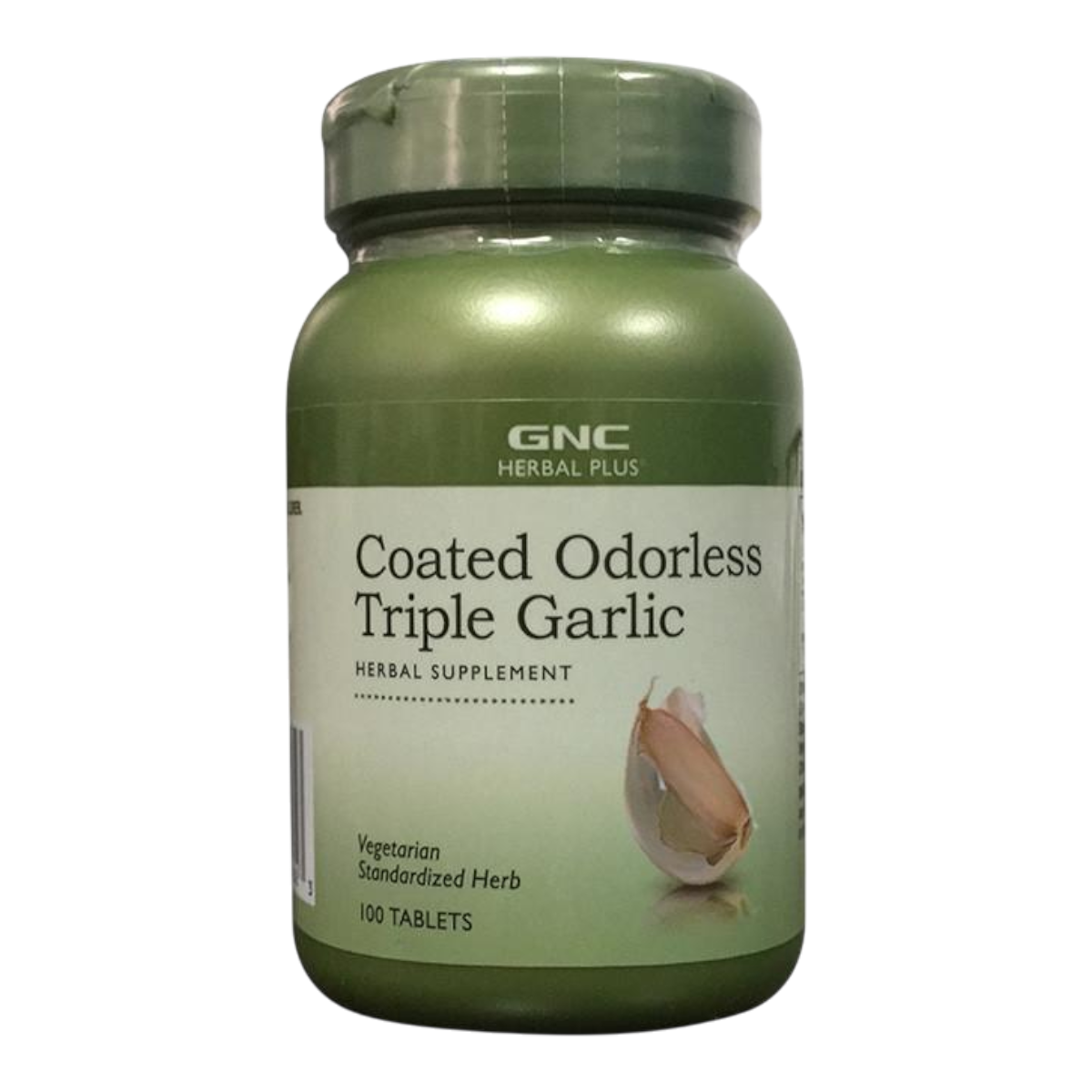 GNC Herbal Plus Coated Odorless Triple Garlic, Usturoi cu Invelis Inodor, 100 tb