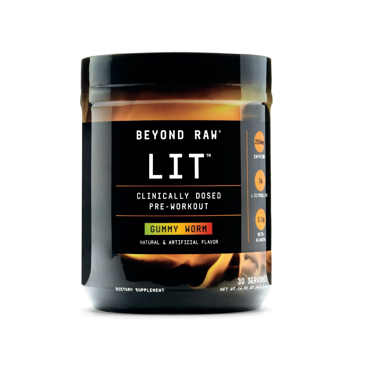 Supliment alimentar GNC Beyond Raw LIT, Formula Pre-Workout 423 g