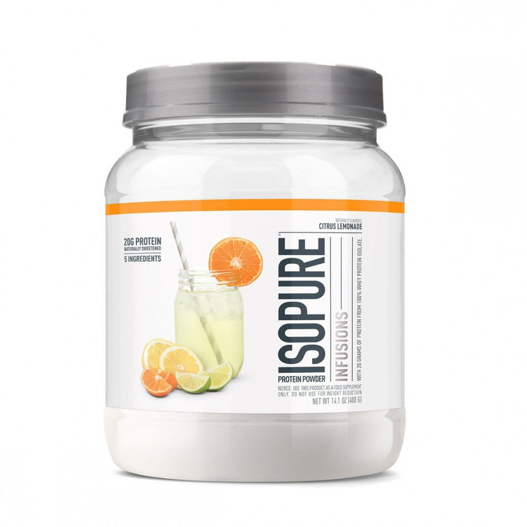 Proteina izolata din zer IsoPure Infusions 400g