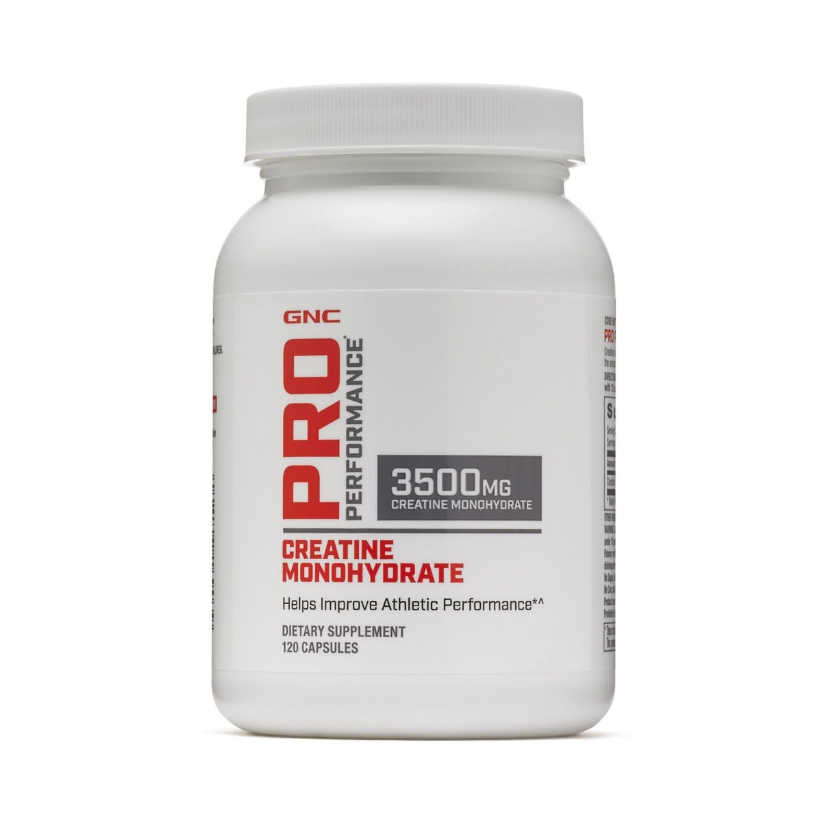 Creatina GNC Pro Performance Monohidrata 3500 mg 120 cps