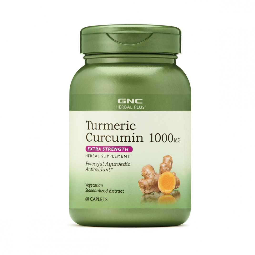 Supliment alimentar GNC Herbal Plus Turmeric Curcumin 1000 Mg