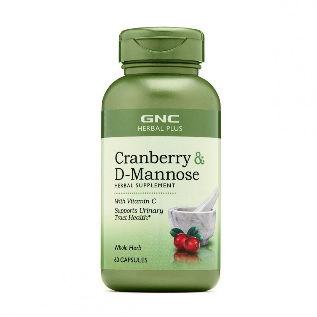 Supliment alimentar GNC Herbal PLus Merisor si Manoza Vitamina C 60 CPS