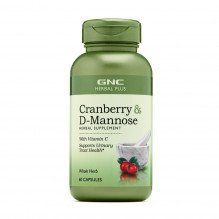 Supliment alimentar GNC Herbal PLus Merisor si Manoza Vitamina C 60 CPS