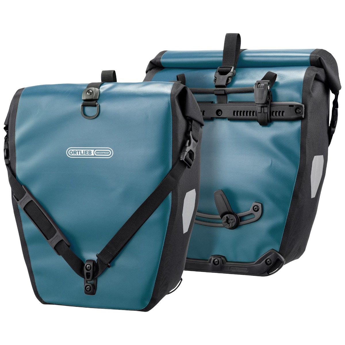 Set genti impermeabile ciclism Ortlieb Back-Roller Classic-Albastru/Negru