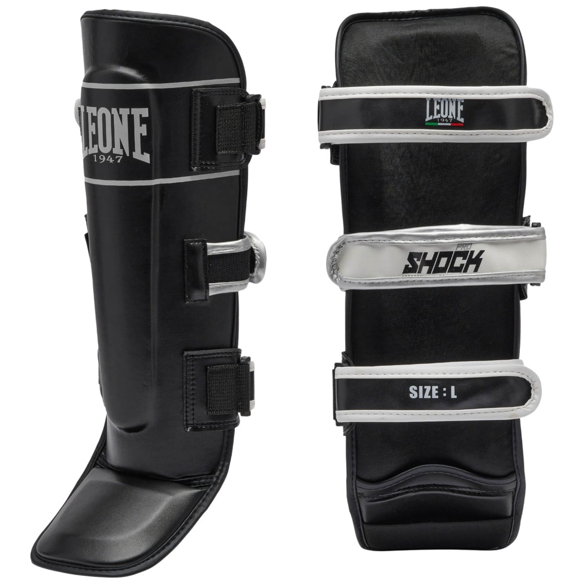 Tibiere Leone Shock Pro-Negru-S