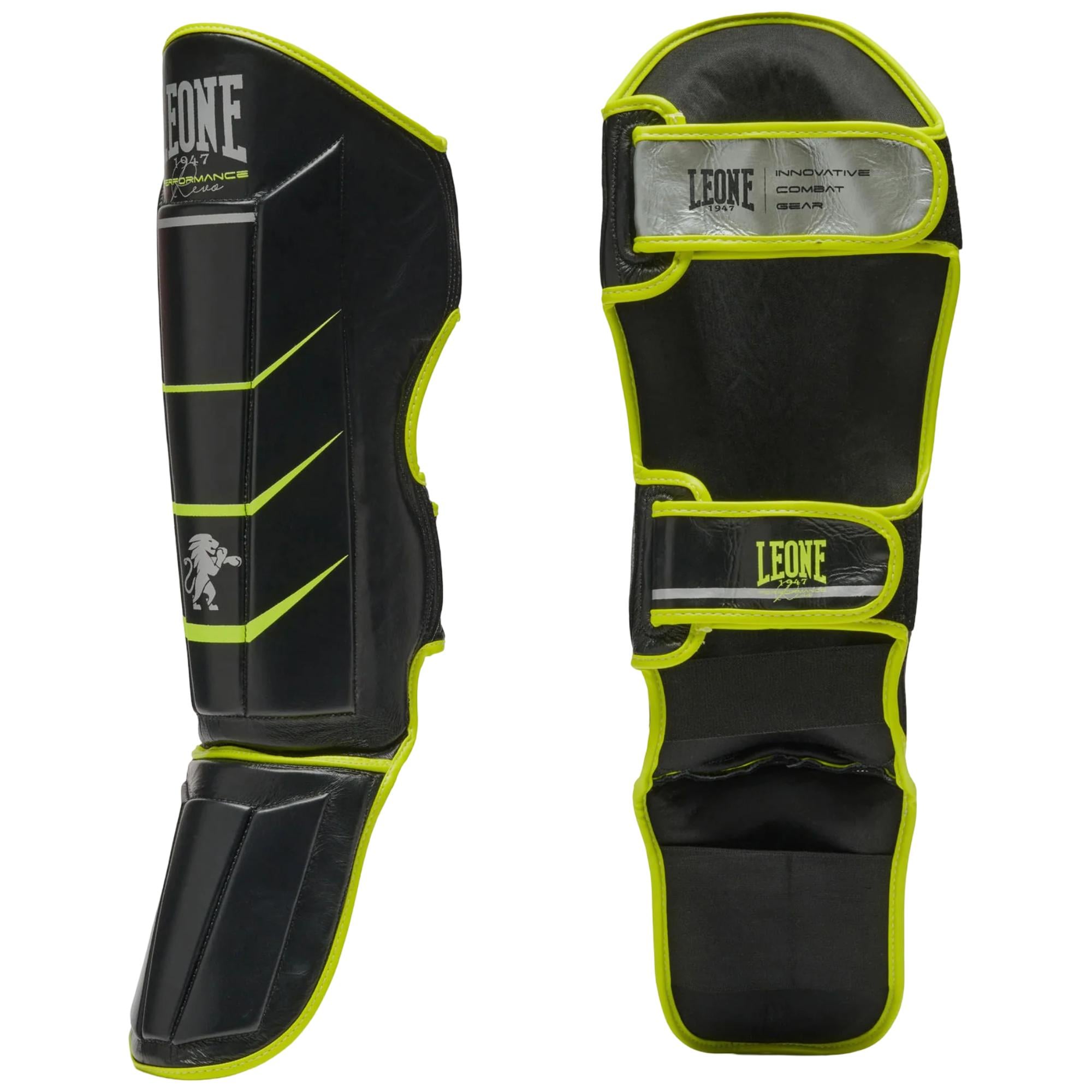 Tibiere Leone Revo Fluo-Negru/Lime-S/M