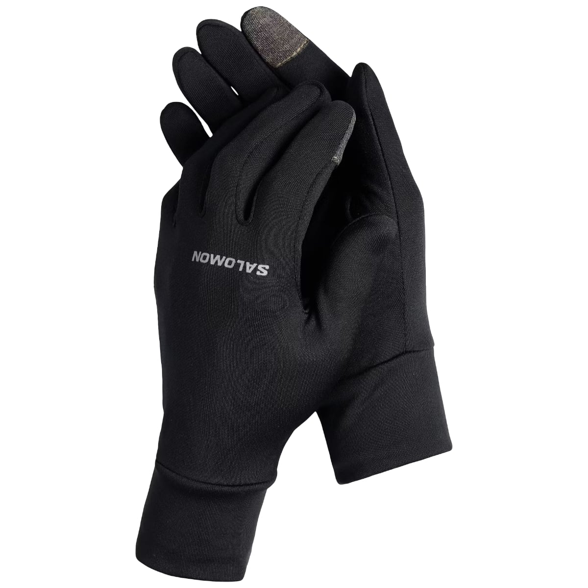 Manusi alergare Salomon Cross Warm-Negru-S
