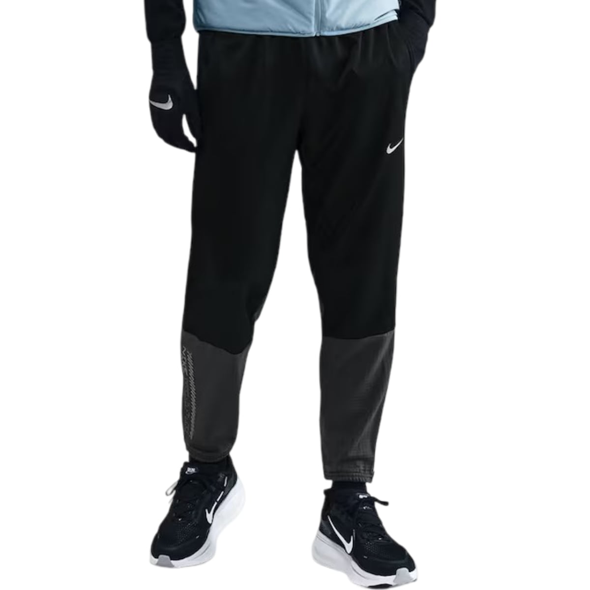 Pantaloni alergare barbati Nike Challenger-Negru/Gri-S