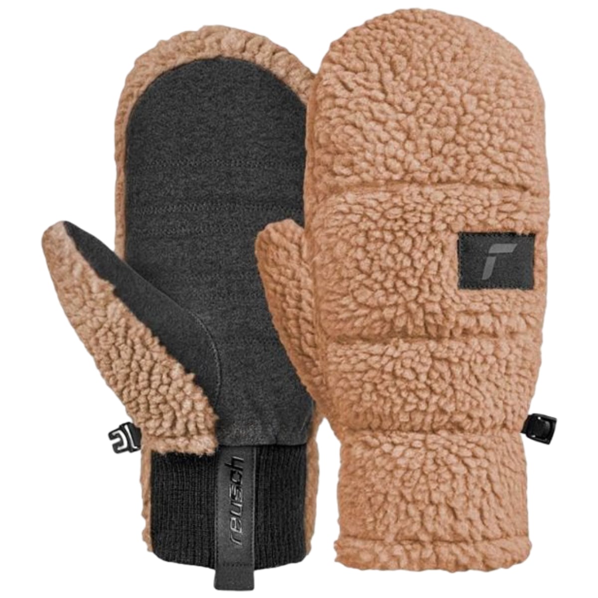 Manusi schi copii Reusch Bob Mitten-Bej/Negru-7