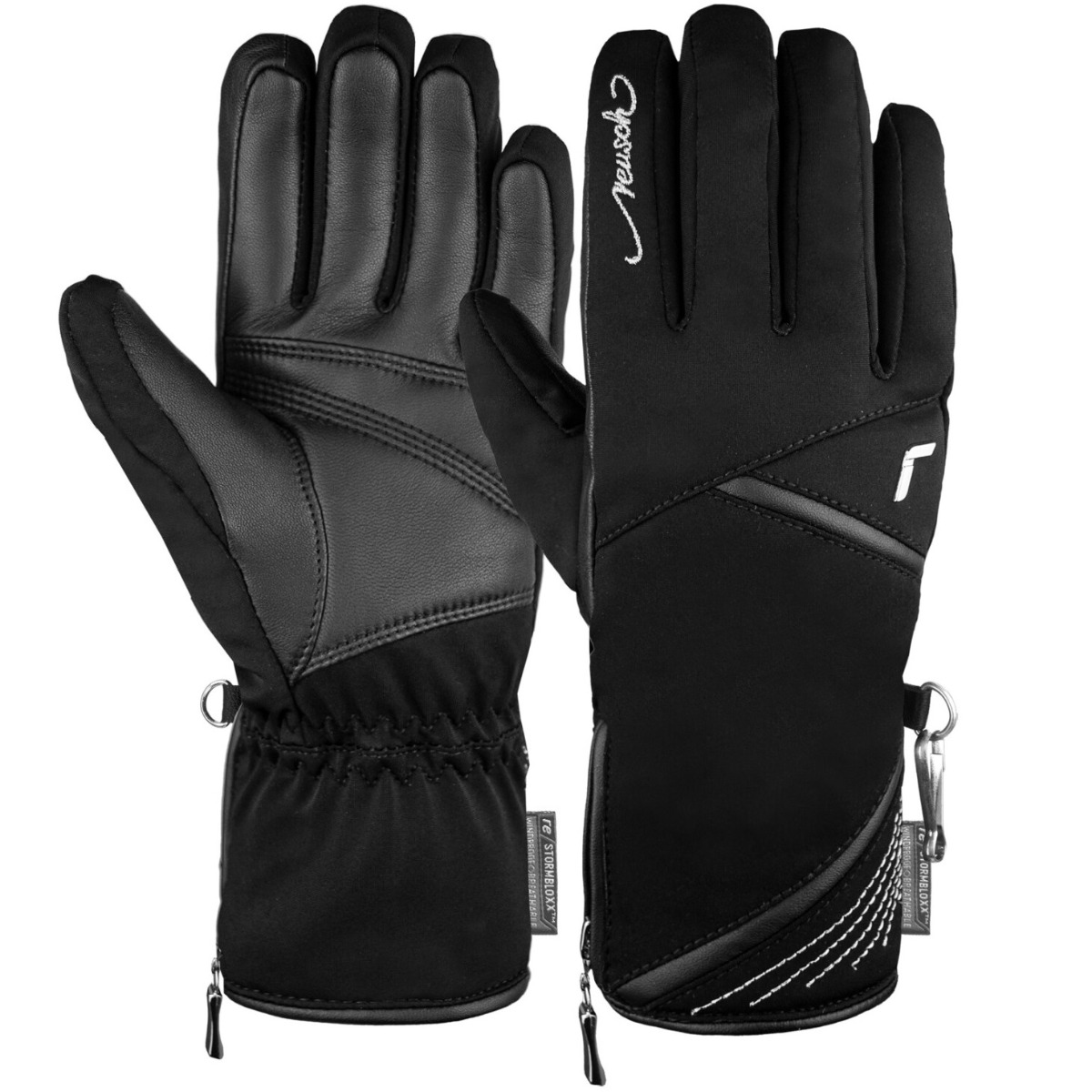 Manusi schi dama Reusch Reusch Lore Stormbloxx-Negru-6