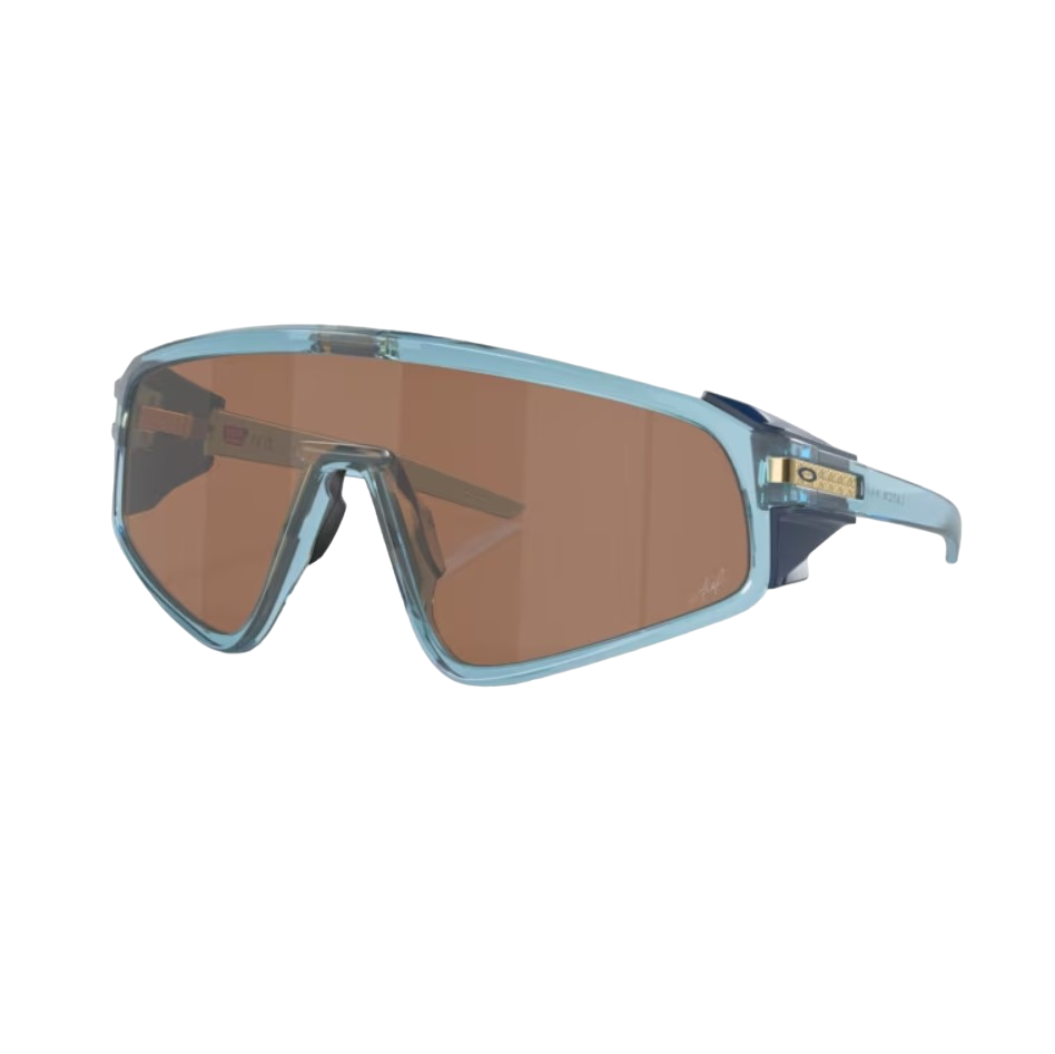 Ochelari de soare Oakley Latch Panel Transparent Stonewash/Prizm Tungsten