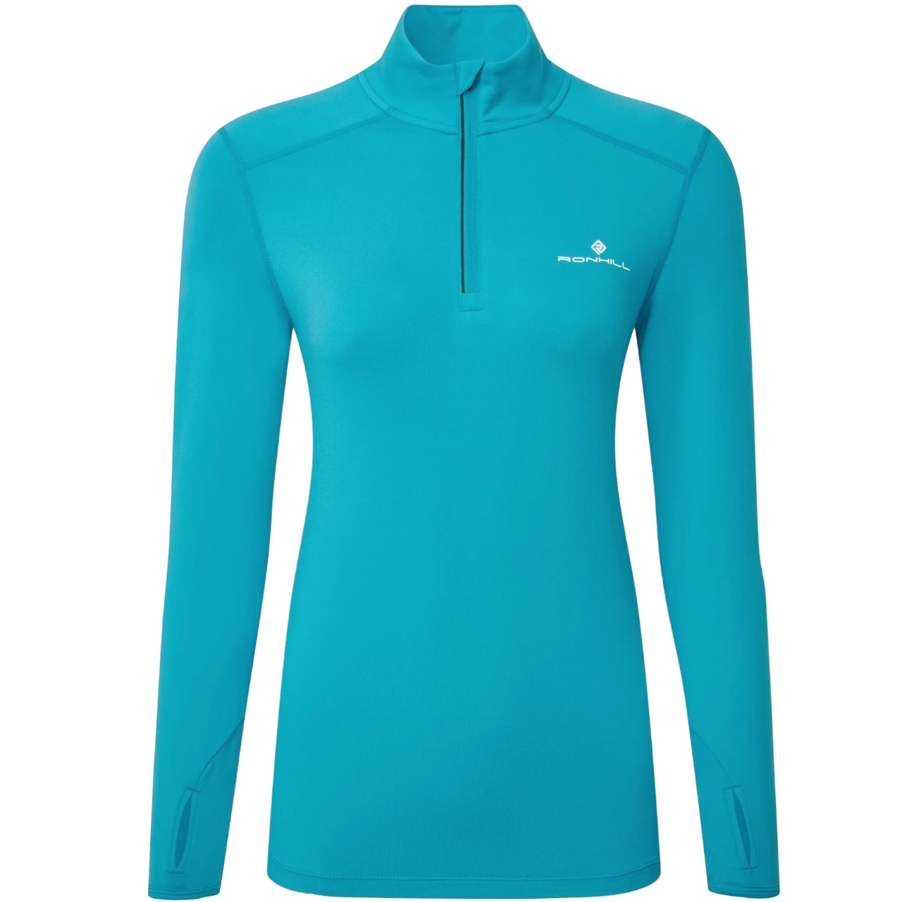 Bluza alergare dama Ronhill Core Thermal 1/2 Zip FW 2024-Albastru-M