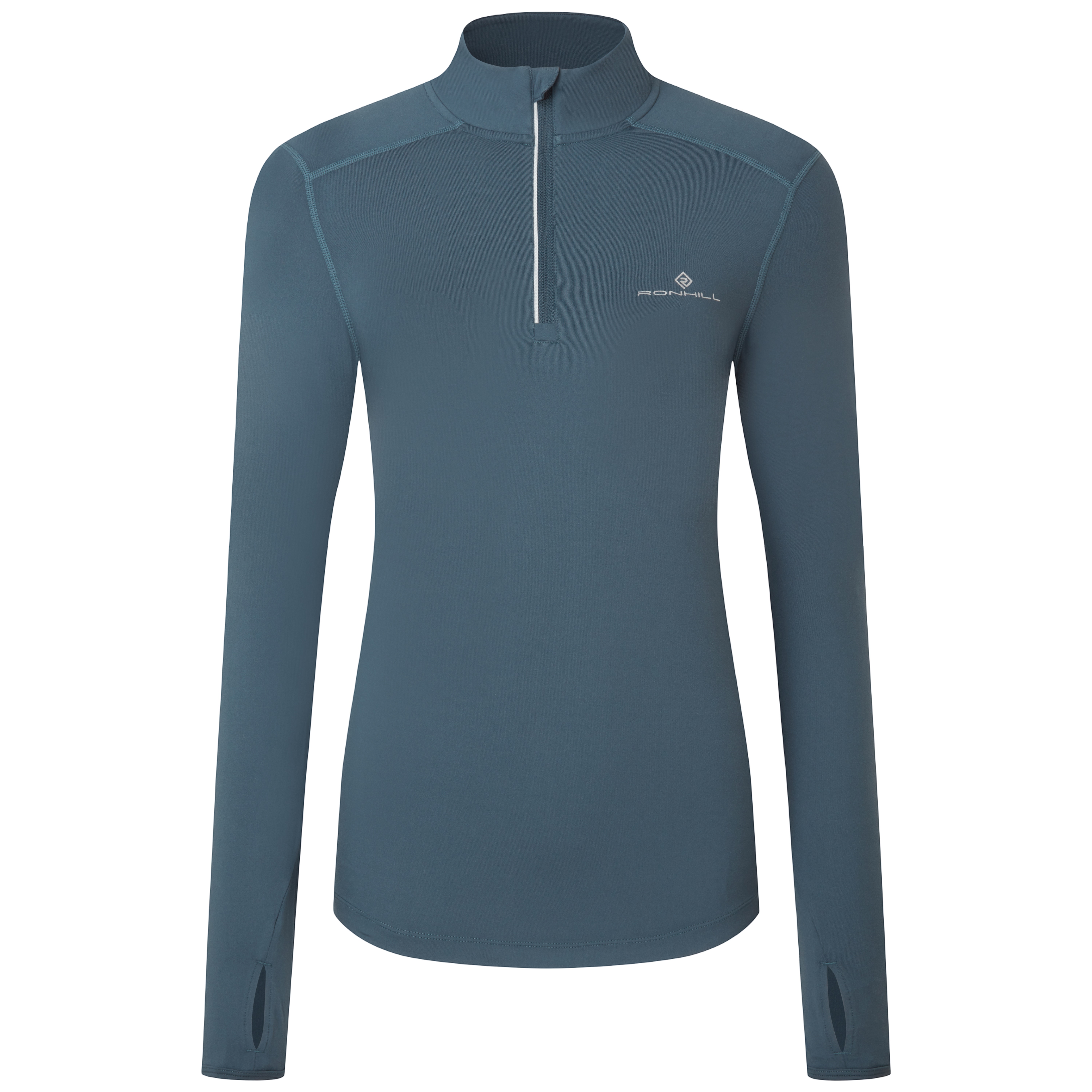 Bluza alergare dama Ronhill Core Thermal 1/2 Zip FW 2026-Albastru-S