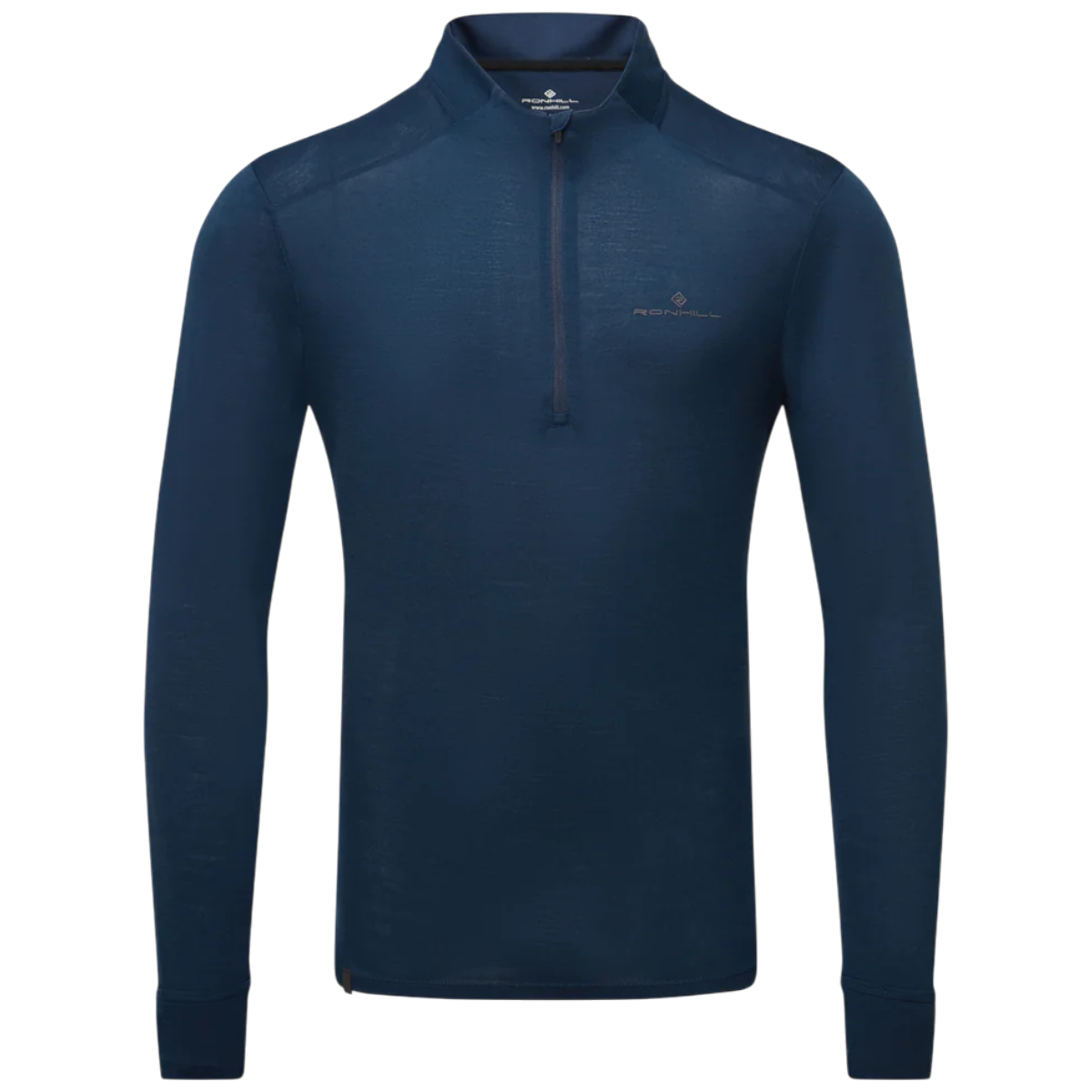 Jacheta alergare barbati Ronhill Tech Merino 1/2 Zip FW 2025