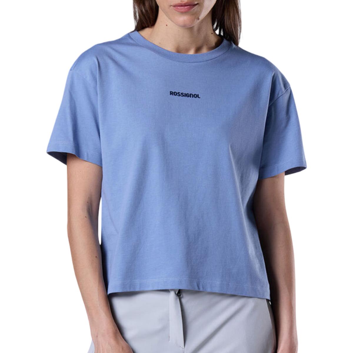 Tricou dama Rossignol Presset SS 2026-Albastru-M