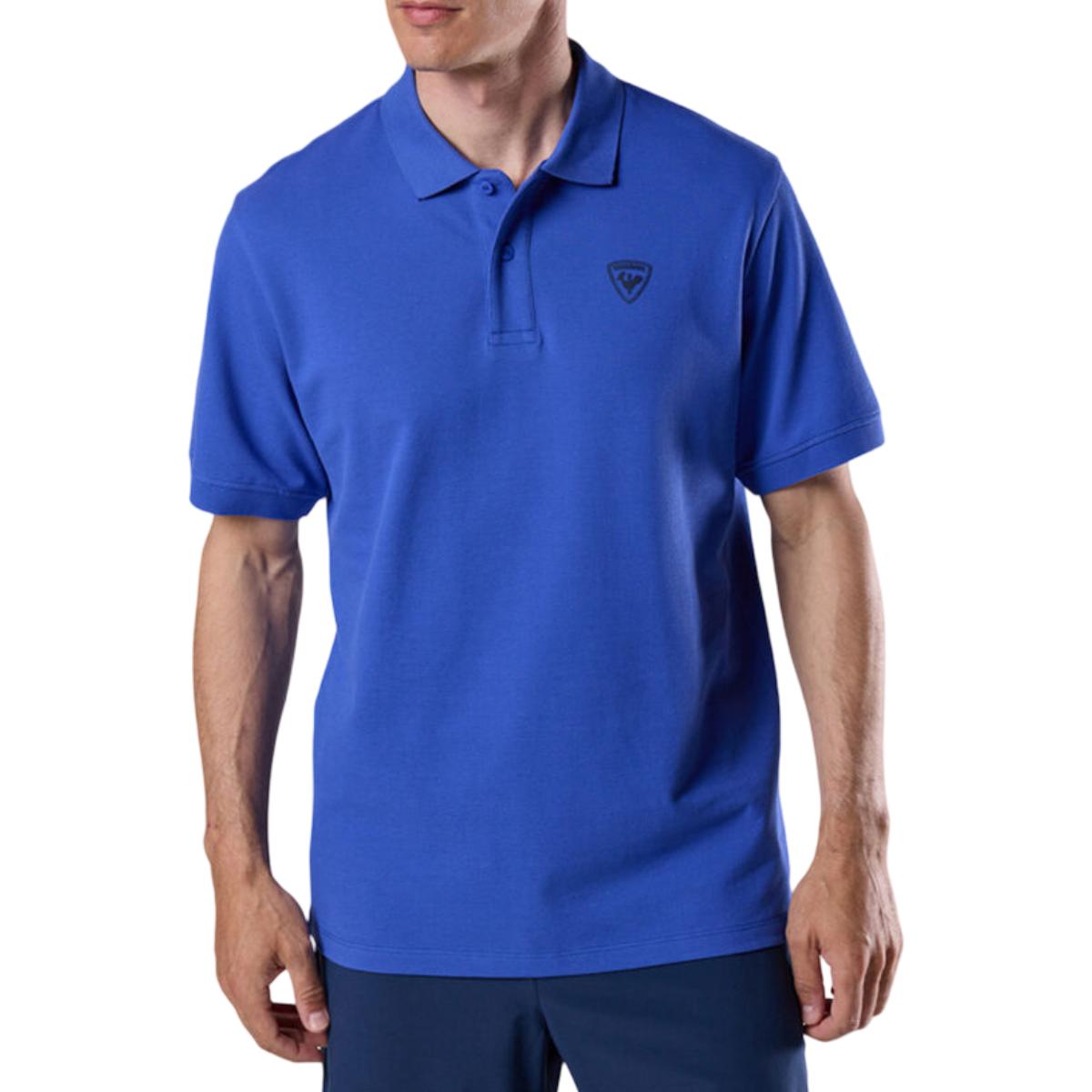 Tricou barbati Rossignol Traye Polo SS 2026-Albastru-M