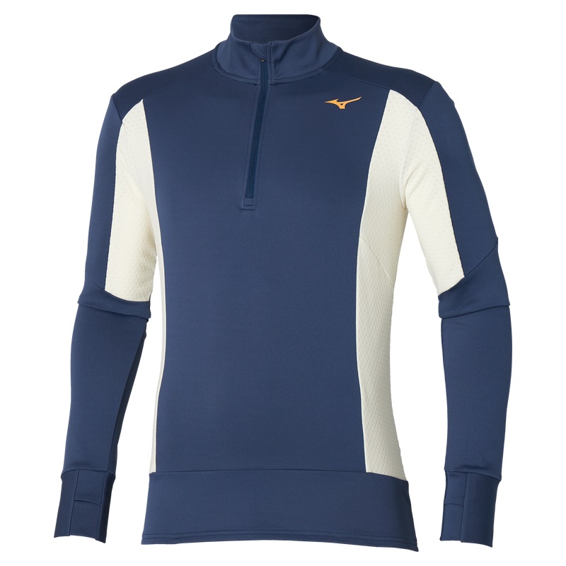 Bluza alergare barbati Mizuno Warmalite HZ FW 2024
