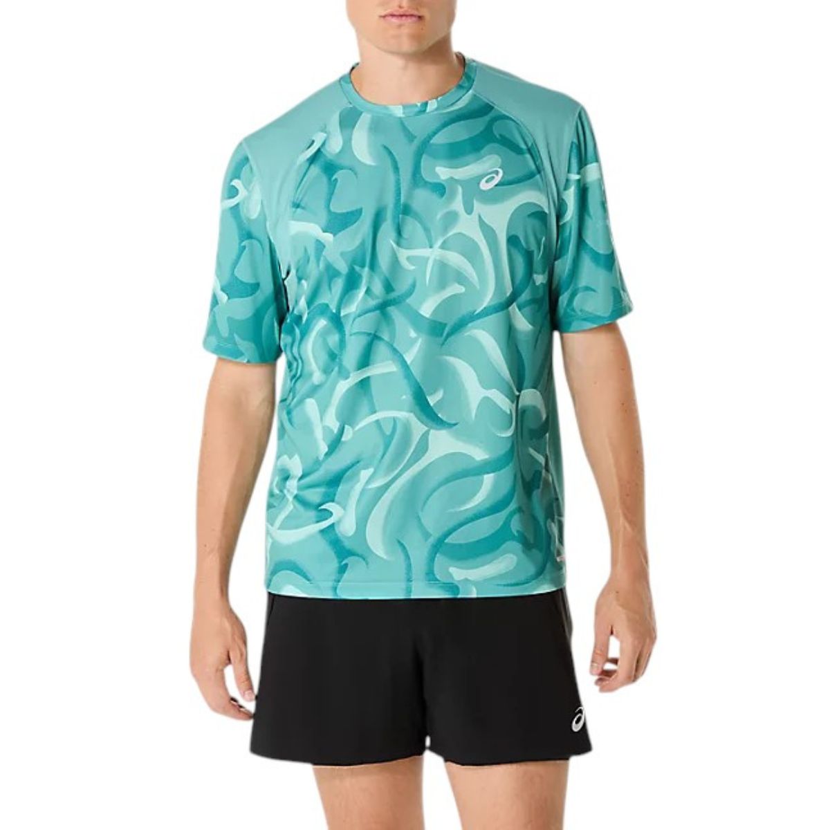 Tricou alergare barbati Asics Road Lite-Show SS 2025-Turcoaz-S