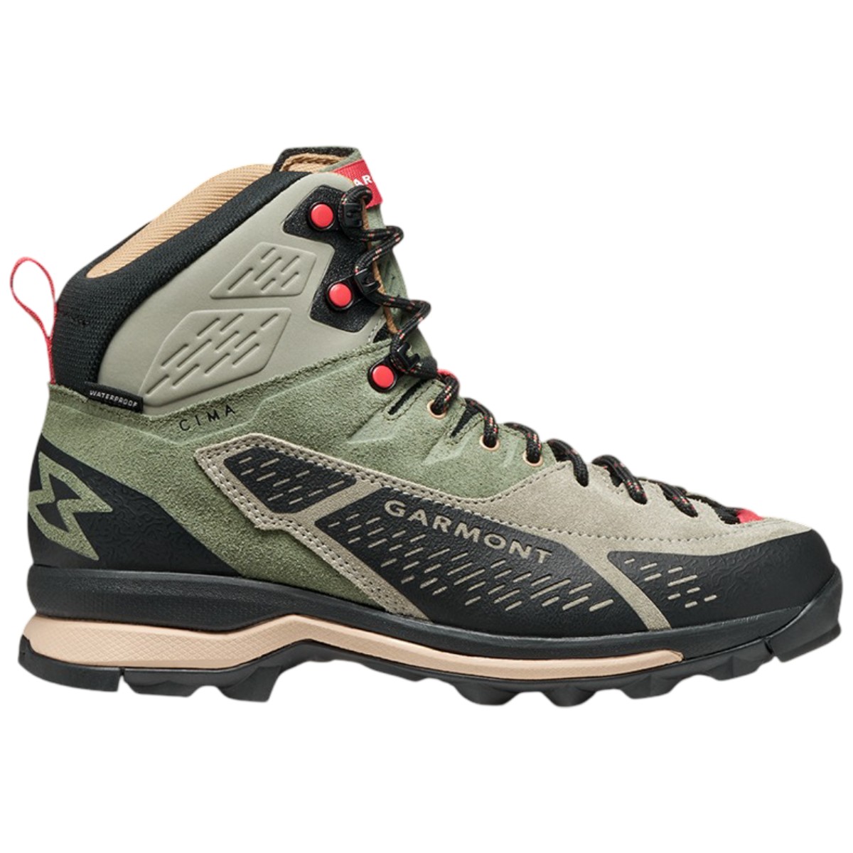 Bocanci trekking dama Garmont CIMA WP SS 2026-Verde/Gri-36